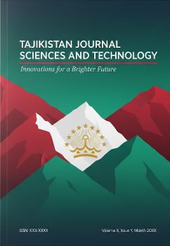 Tajikistan Journal of Sciences & Technology Cover